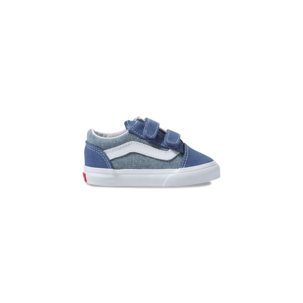 Vans Old Skool V Chambray Shoe - Toddler