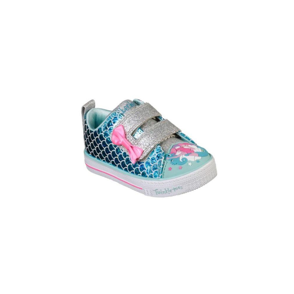 Skechers Shuffle Lite Mermaid Parade Shoe - Toddler 