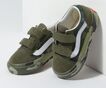 Vans Old Skool V Plaid Camo Shoe - Toddler