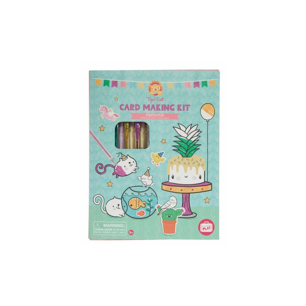 Tiger Tribe Card Making Kit - Fiesta Fun