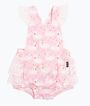 Rock Your Baby Swannie Lace Frill Romper