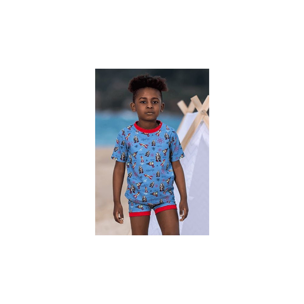 Rock Your Kid Futuristic PJ Set