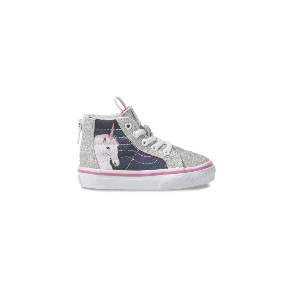 Vans SK8-HI Zip Digi Unicorn Boot - Toddler