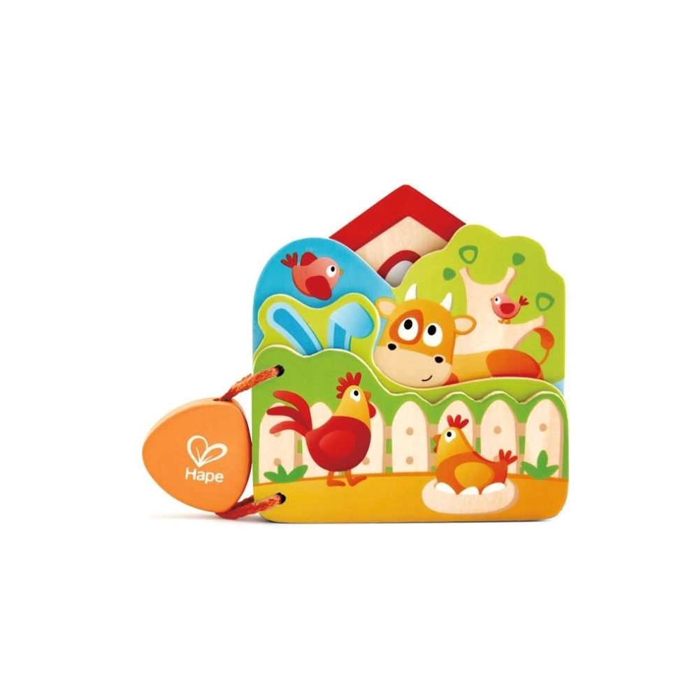 Hape Baby's Farm Animal Book