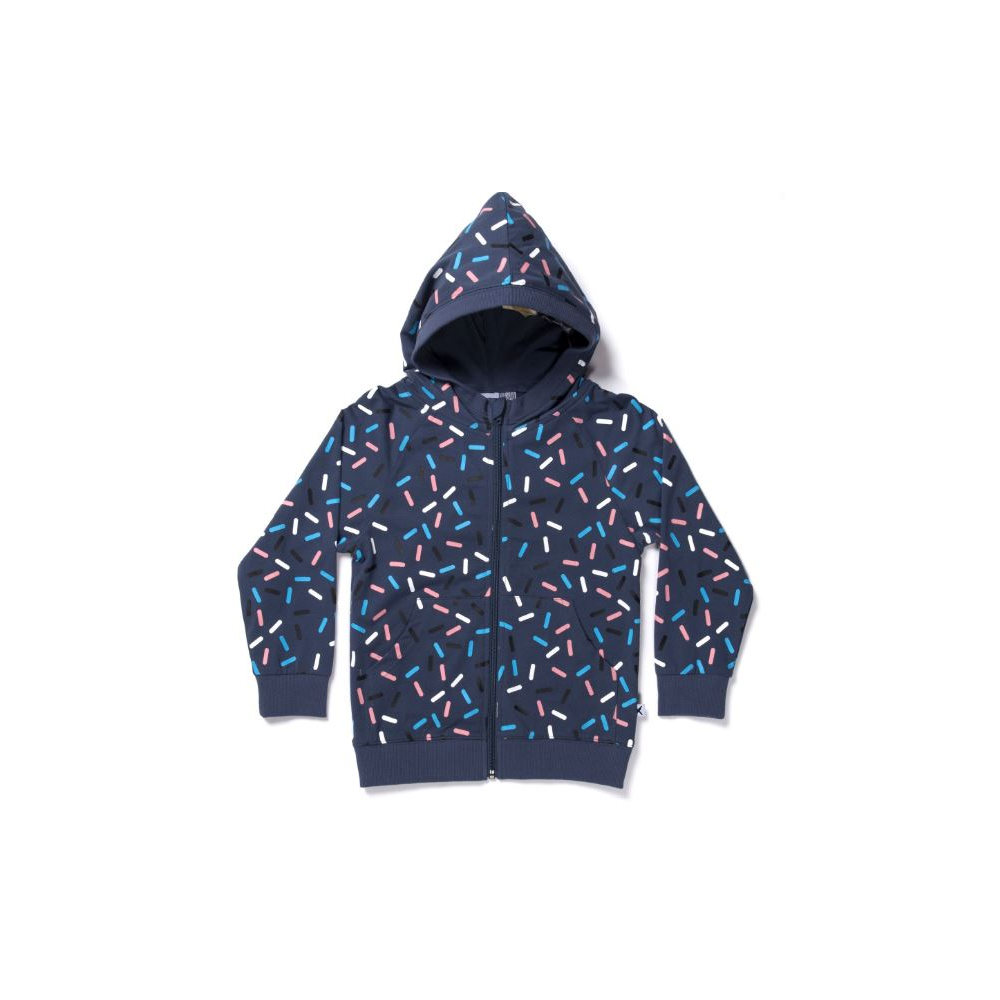 Minti Confetti Zip Up Hoodie