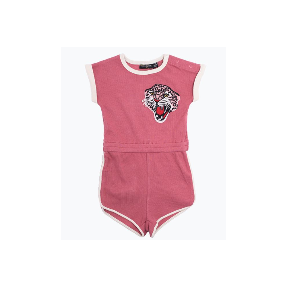 Rock Your Kid Rouge Leopard Playsuit