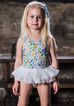 Rock Your Kid Spring Florals Tulle Swimsuit