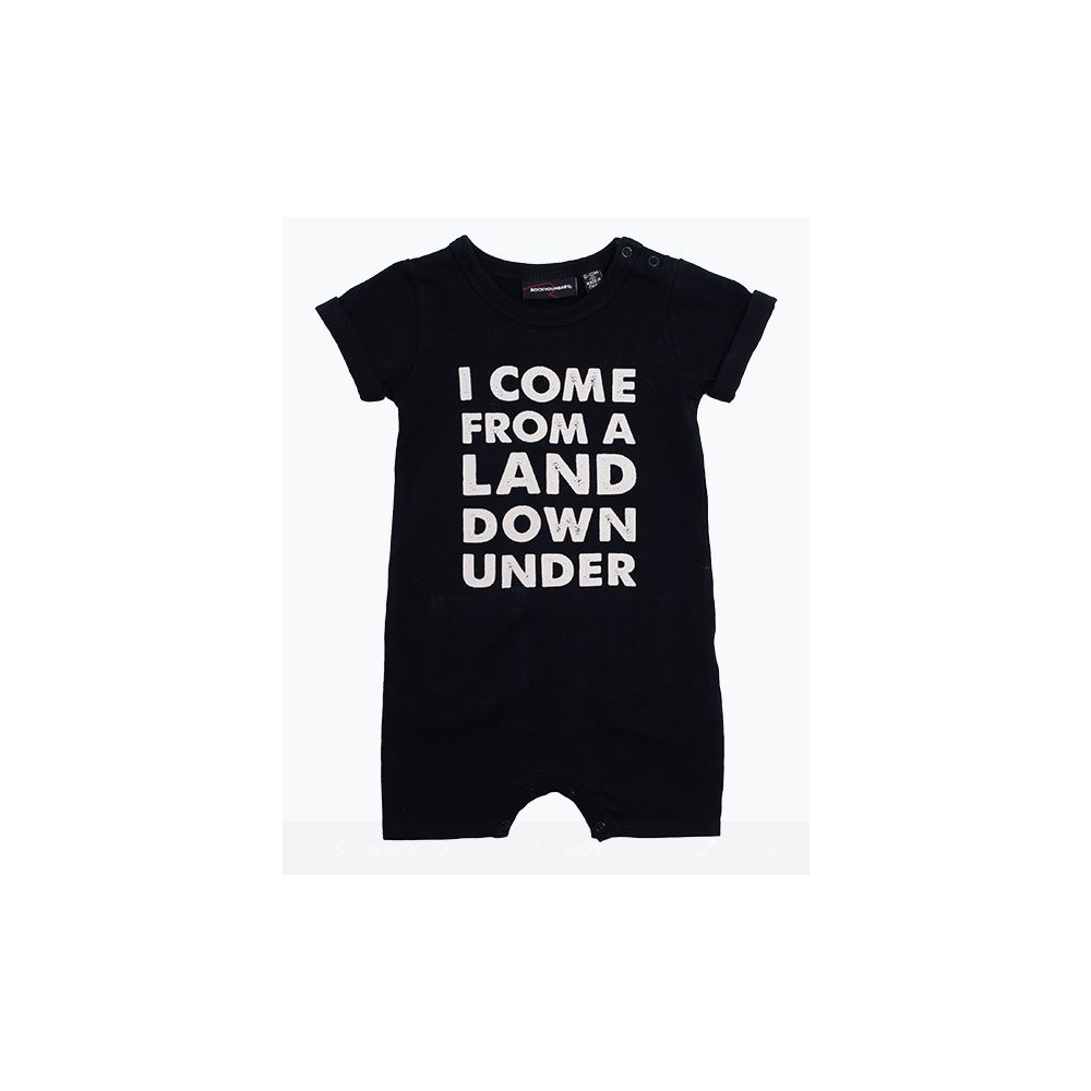 Rock Your Baby Land Down Under Romper