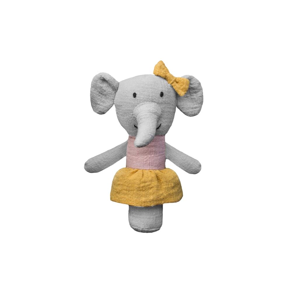 Lily & George Effie Elephant Rattle