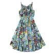 Paper Wings Shirred Hilo Dress