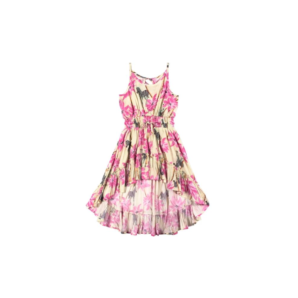 Paper Wings Shirred Hilo Dress