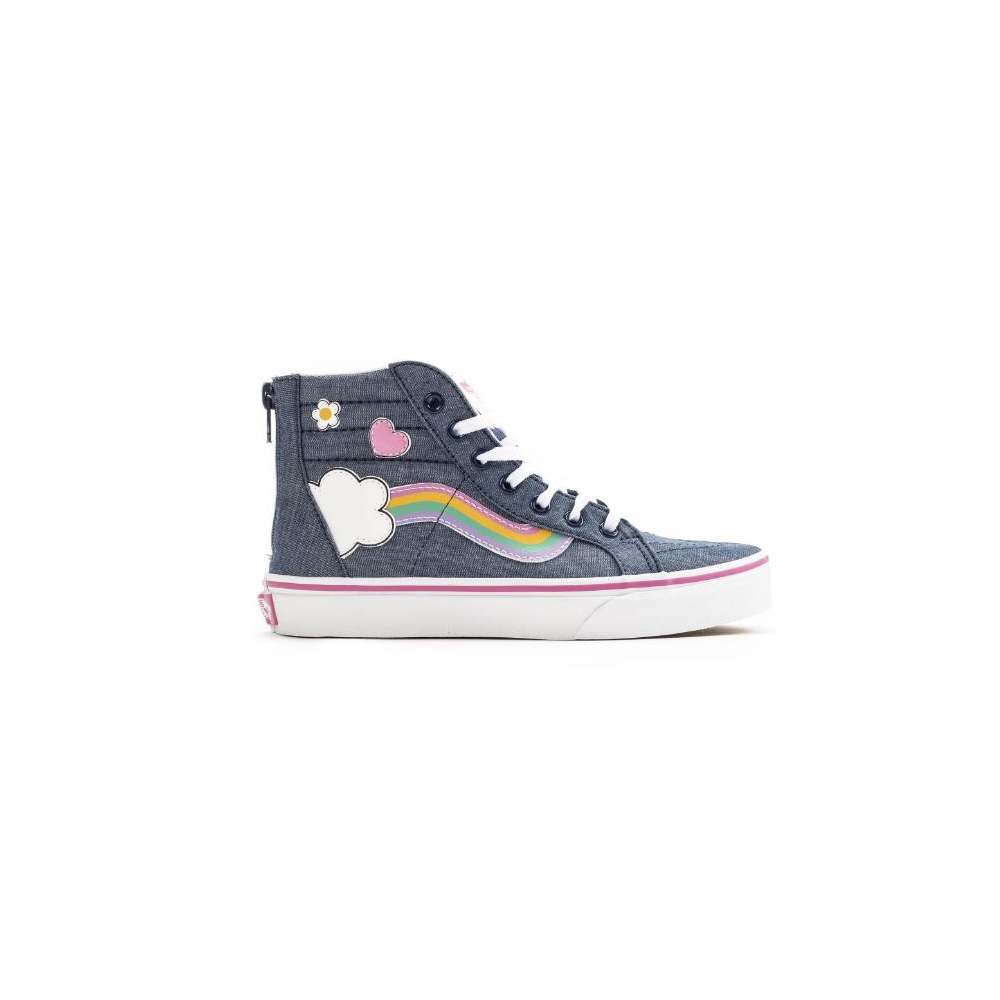 Vans Sk8-Hi Zip Rainbow Boot