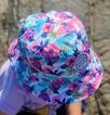 Little Renegade Company Pastel Posies Reversible Bucket Hat