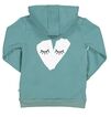 Kissed By Radicool Big Heart Zip Hoodie