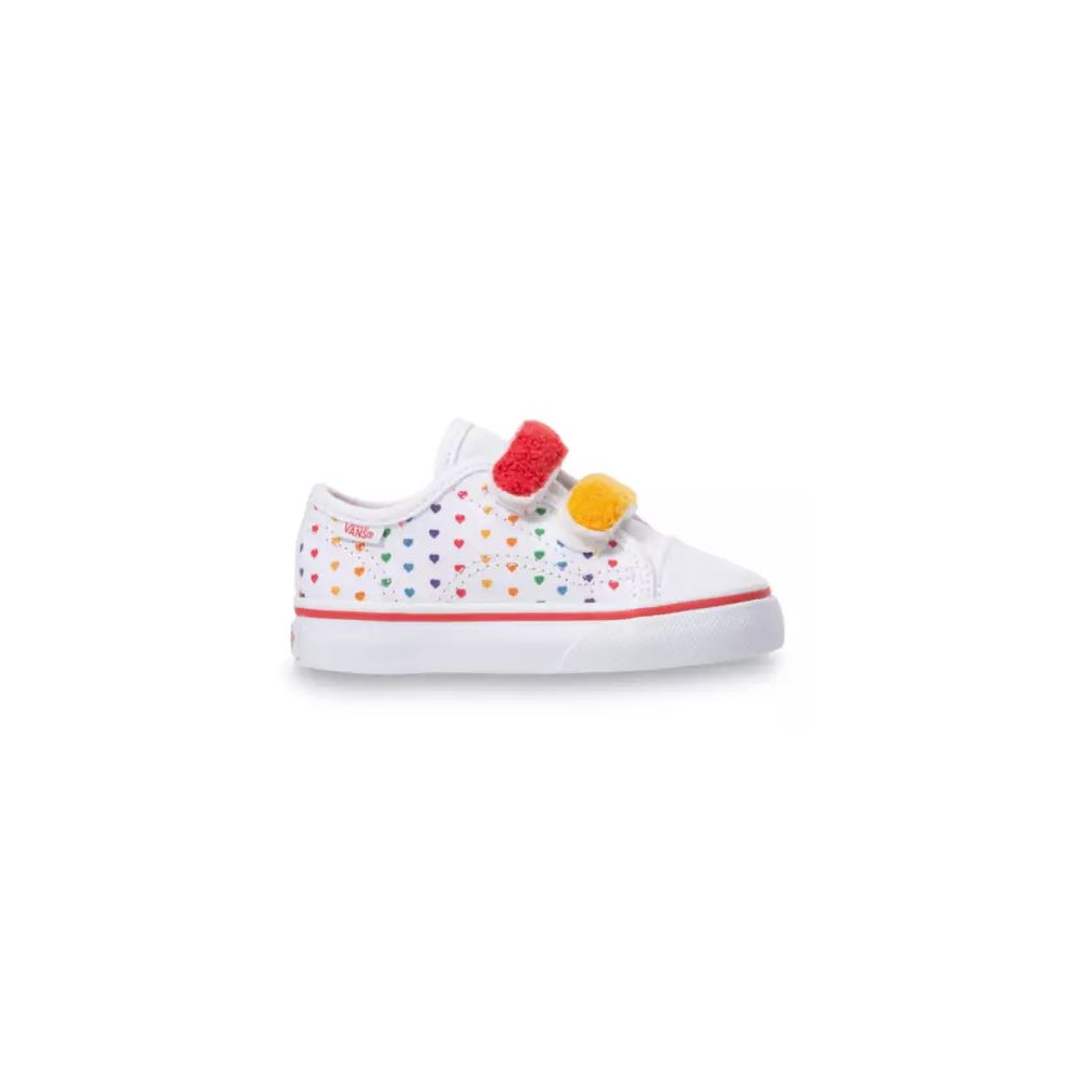 rainbow vans low top