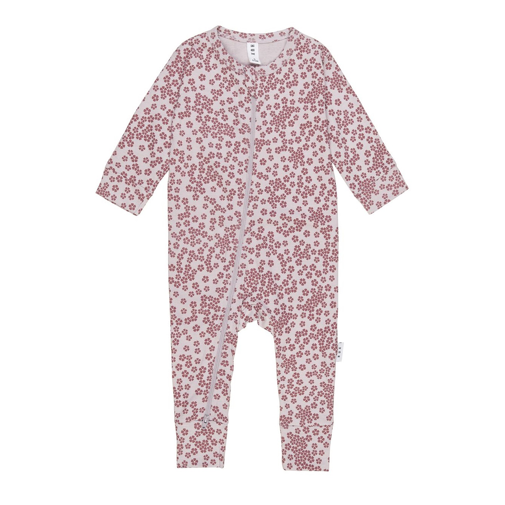 Huxbaby Floral Zip Romper