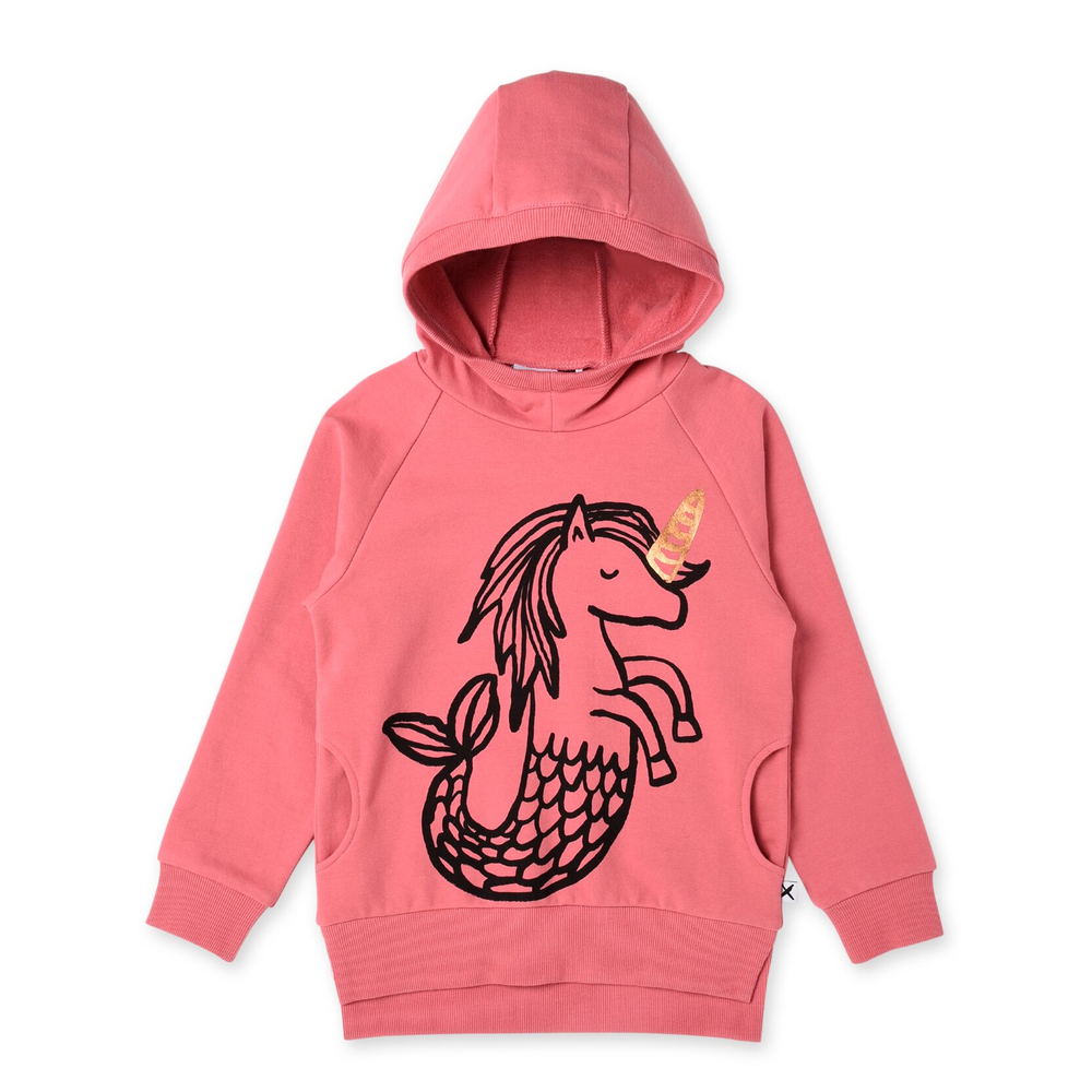 Minti Magical Seahorse Furry Hoodie