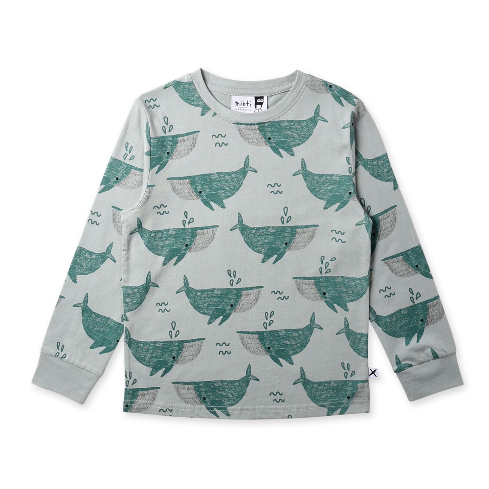 Minti Whale Pod Tee