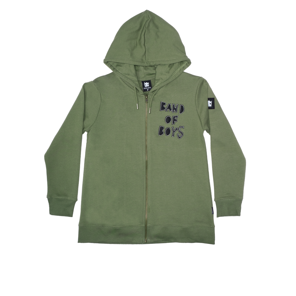 Band of Boys Classic Stitch Zip Hoodie