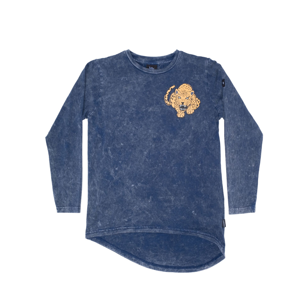 Band of Boys Fierce Leopard Asymmetric Tee