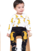 Band of Boys Organic Sitting Cheetah Bodysuit