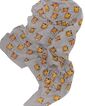 Band of Boys Cat Faces Swaddle Wrap