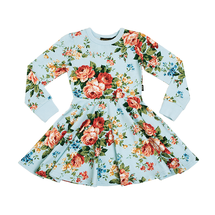 Rock Your Kid French Floral Waisted Dress - Girls Dresses | Rockies NZ ...