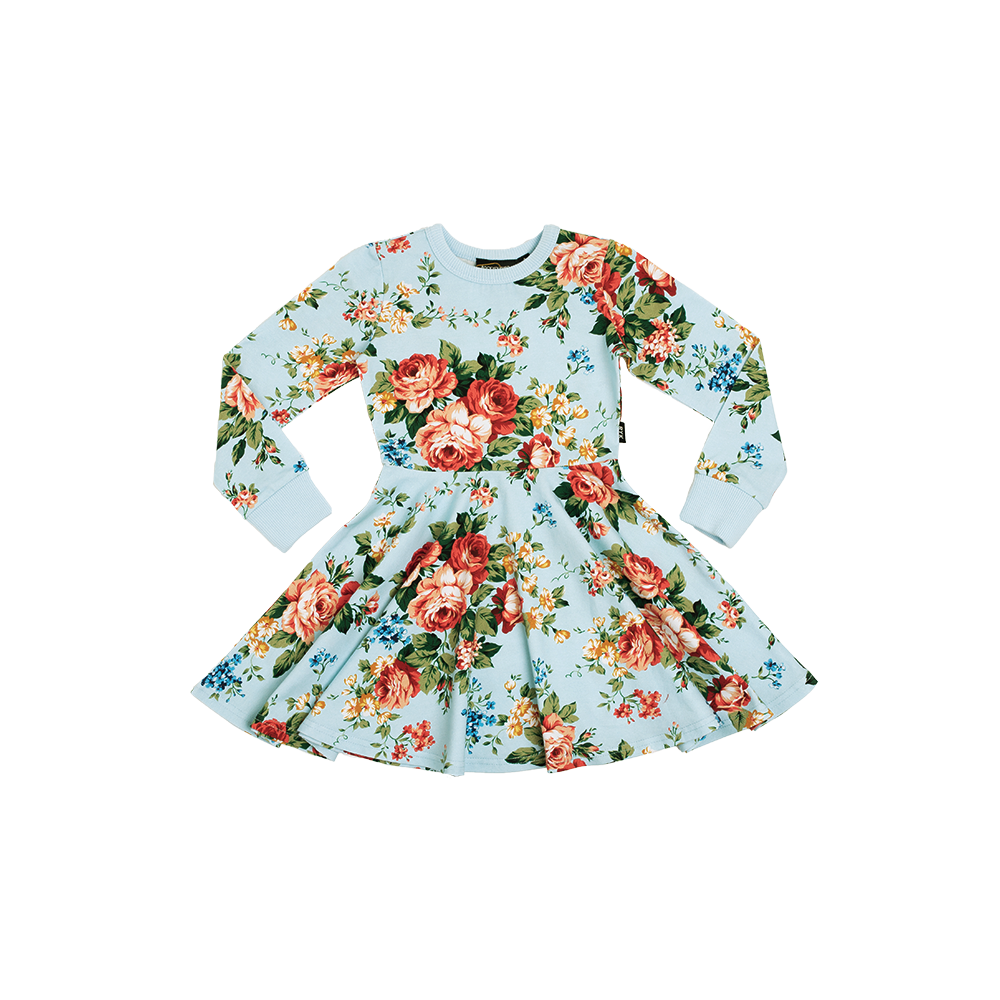 Rock Your Kid French Floral Waisted Dress