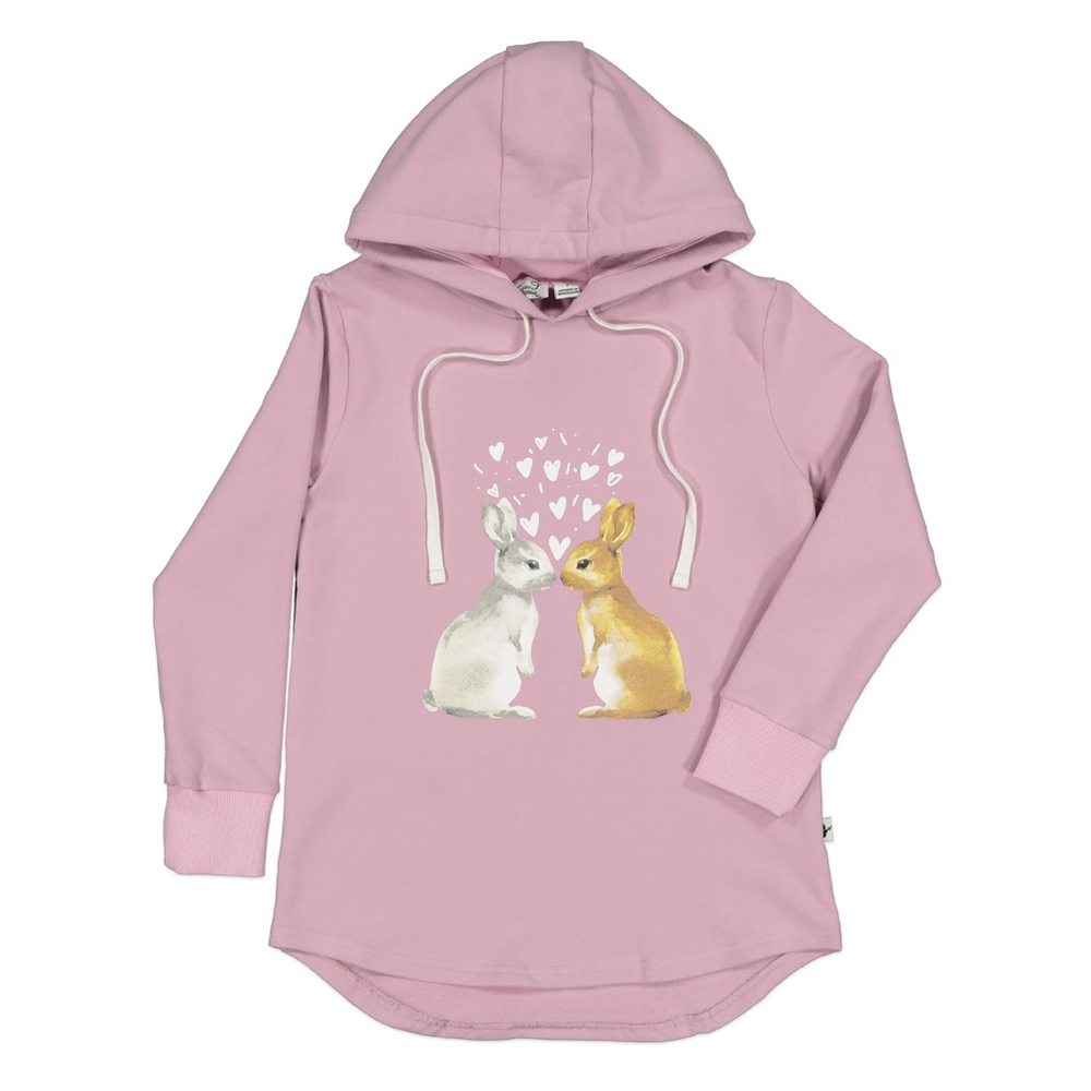 Kissed By Radicool Bunny Love Hoodie