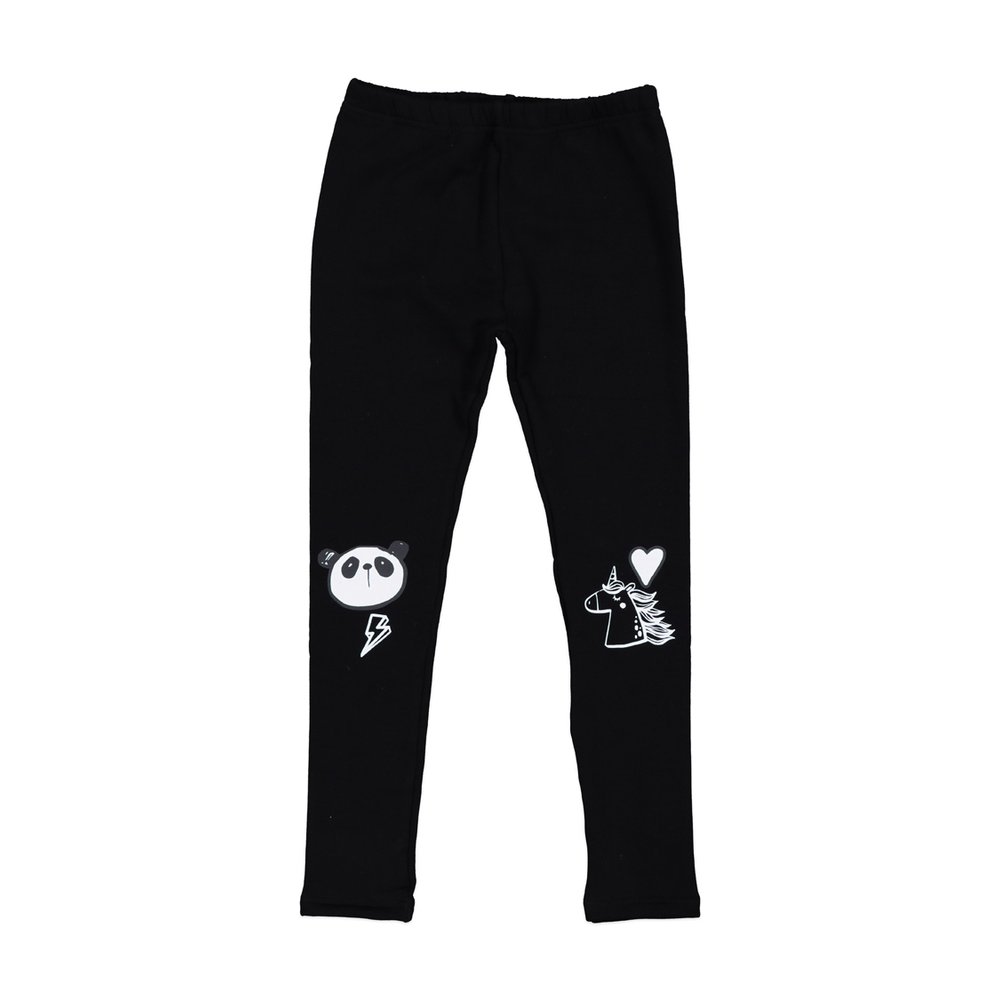 Kissed By Radicool Unicorn Panda Legging