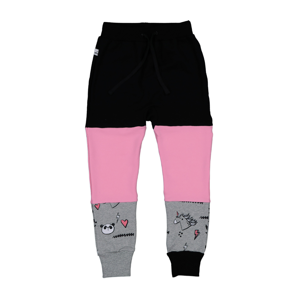 Kissed By Radicool Unicorn Panda Stack Pant