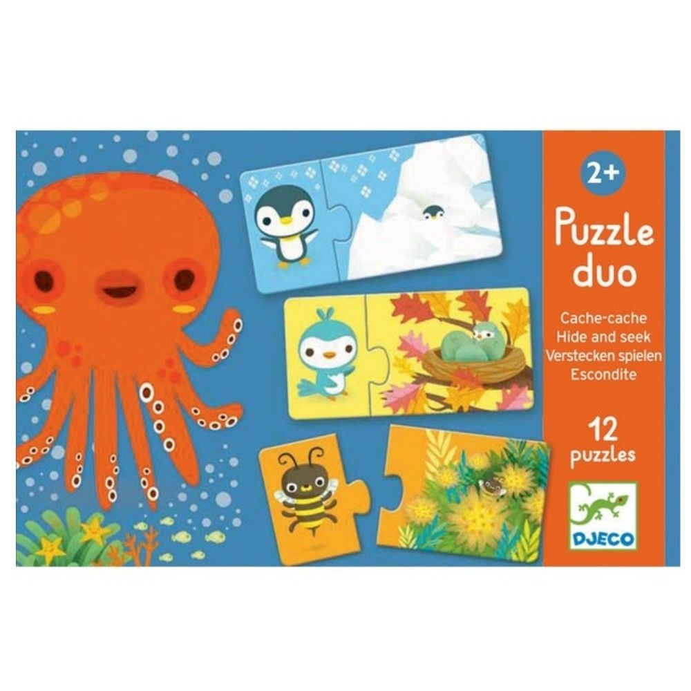 Djeco Hide & Seek Duo Puzzle