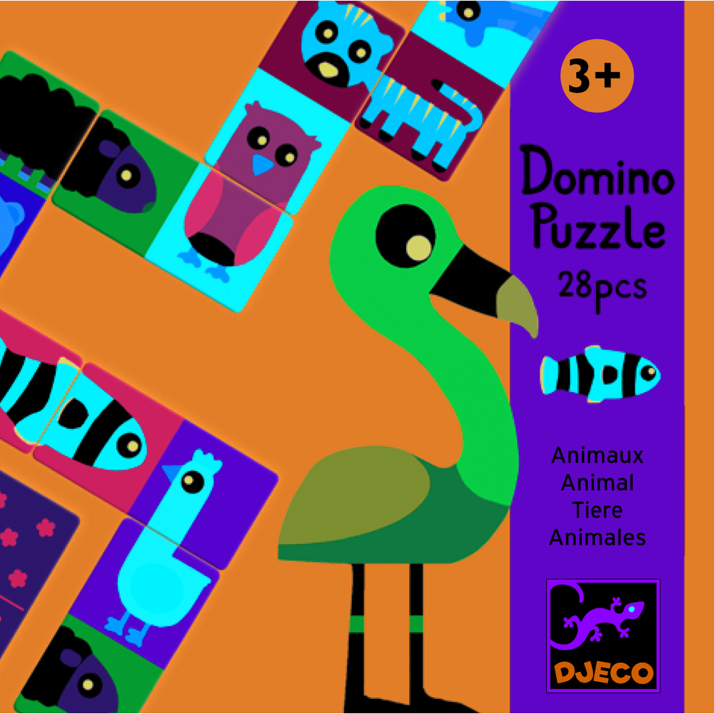 Djeco Animo Domino Puzzle