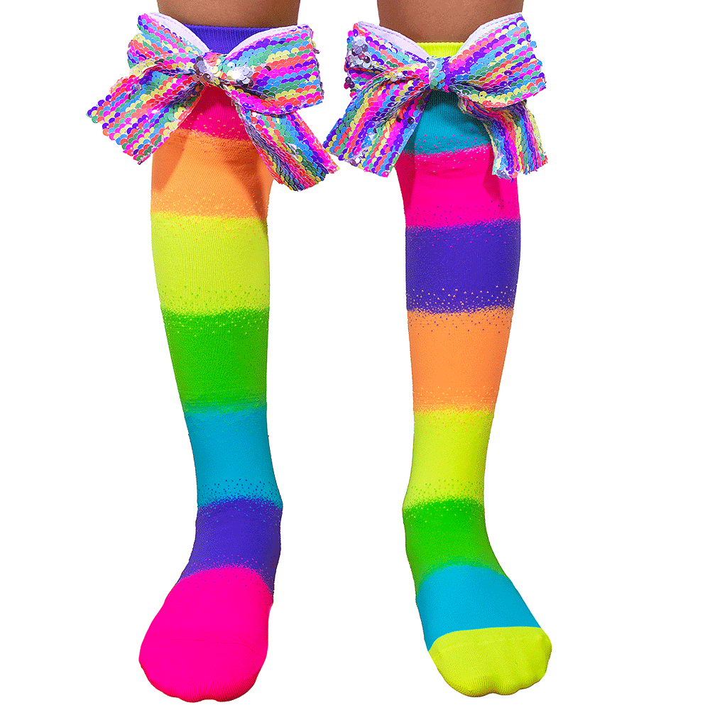 Madmia Rainbow Bows Sock