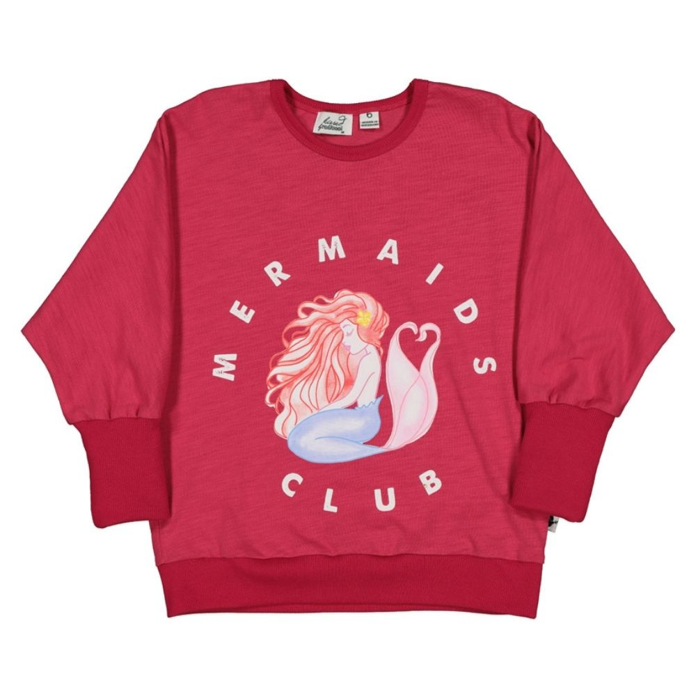 Kissed By Radicool Mermaid Batwing Crew