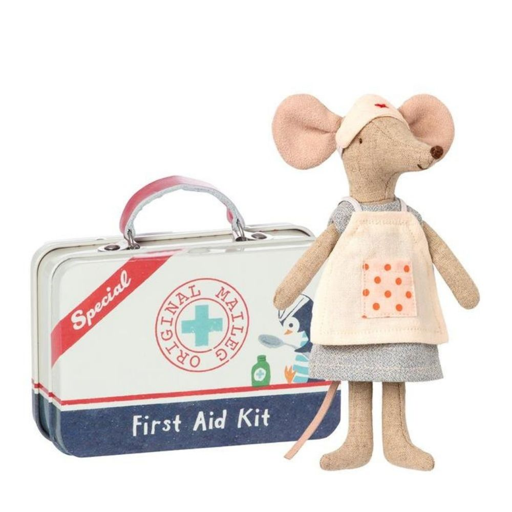 Maileg Nurse Mouse With Tin