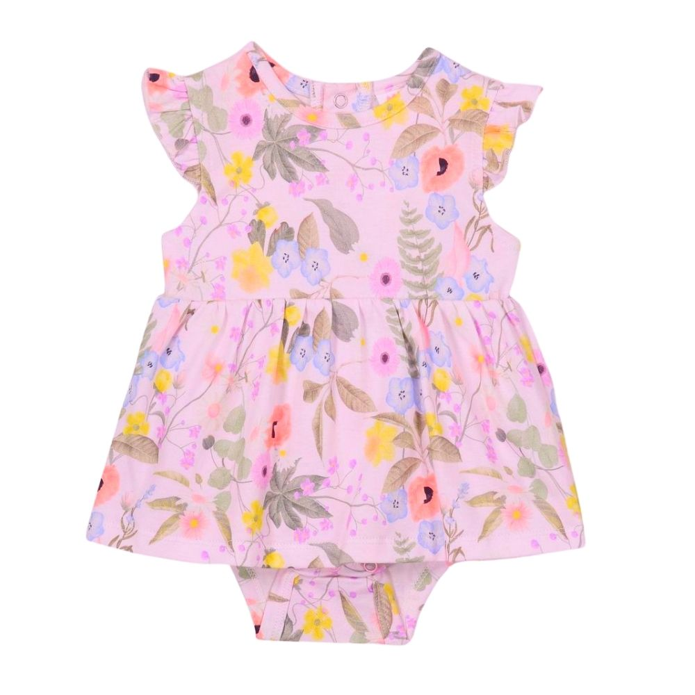 milky baby dress