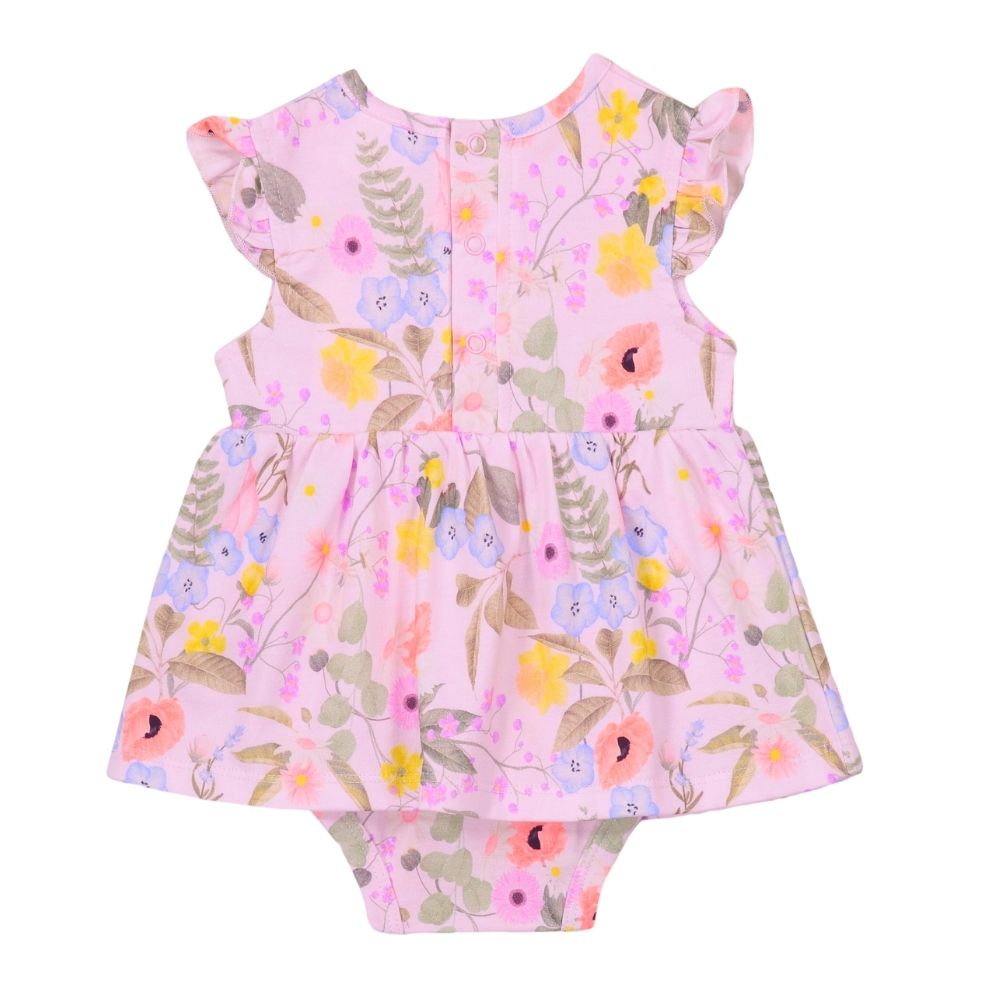 Milky Spring Floral Baby Dress - Baby Girls Clothing | Rockies NZ ...