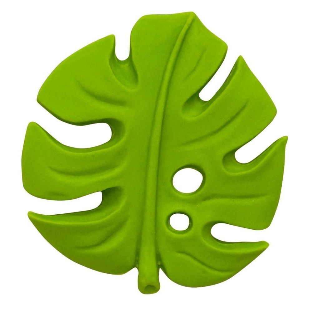 Lanco Natural Monstera Leaf Teether