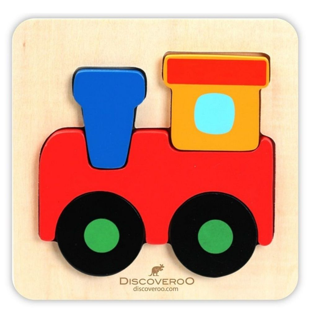 Discoveroo Vehicle Chunky Puzzle