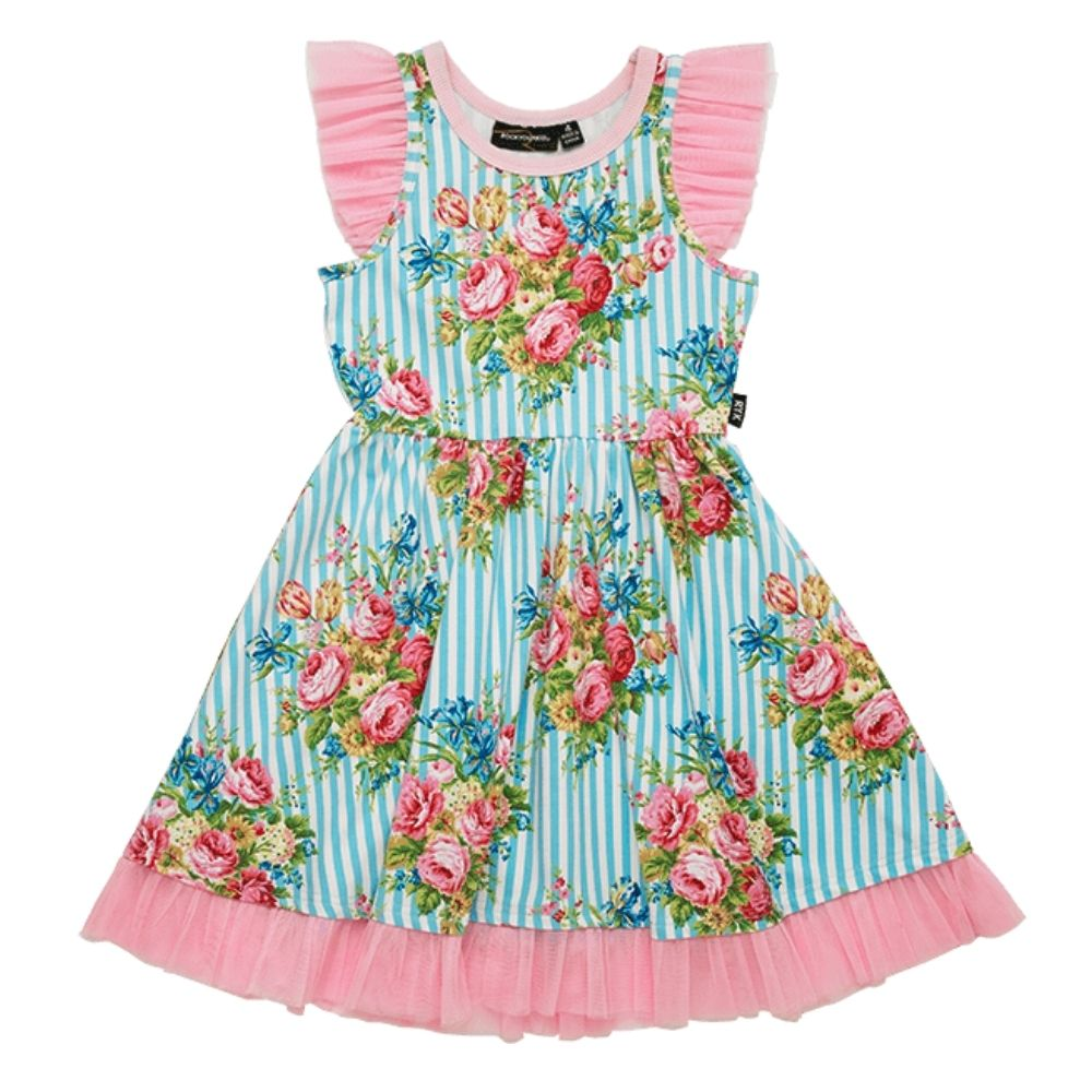 Rock Your Kid Floral Singlet Waisted Dress