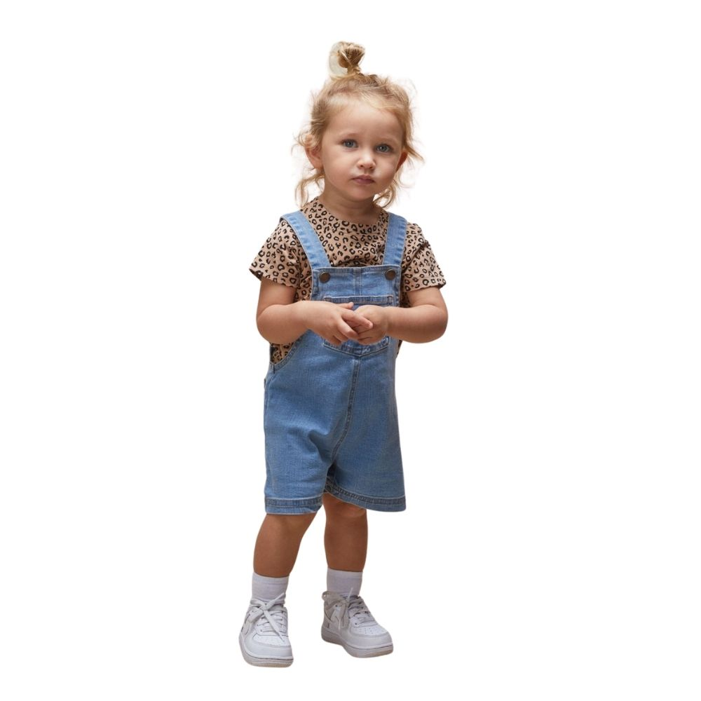 huxbaby denim overalls