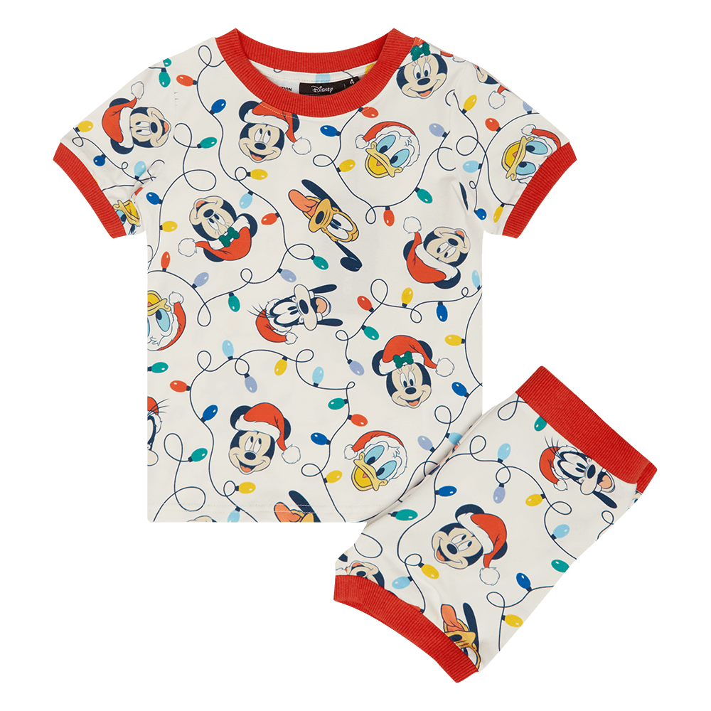 Rock Your Kid Mickey Up In Lights PJ Set