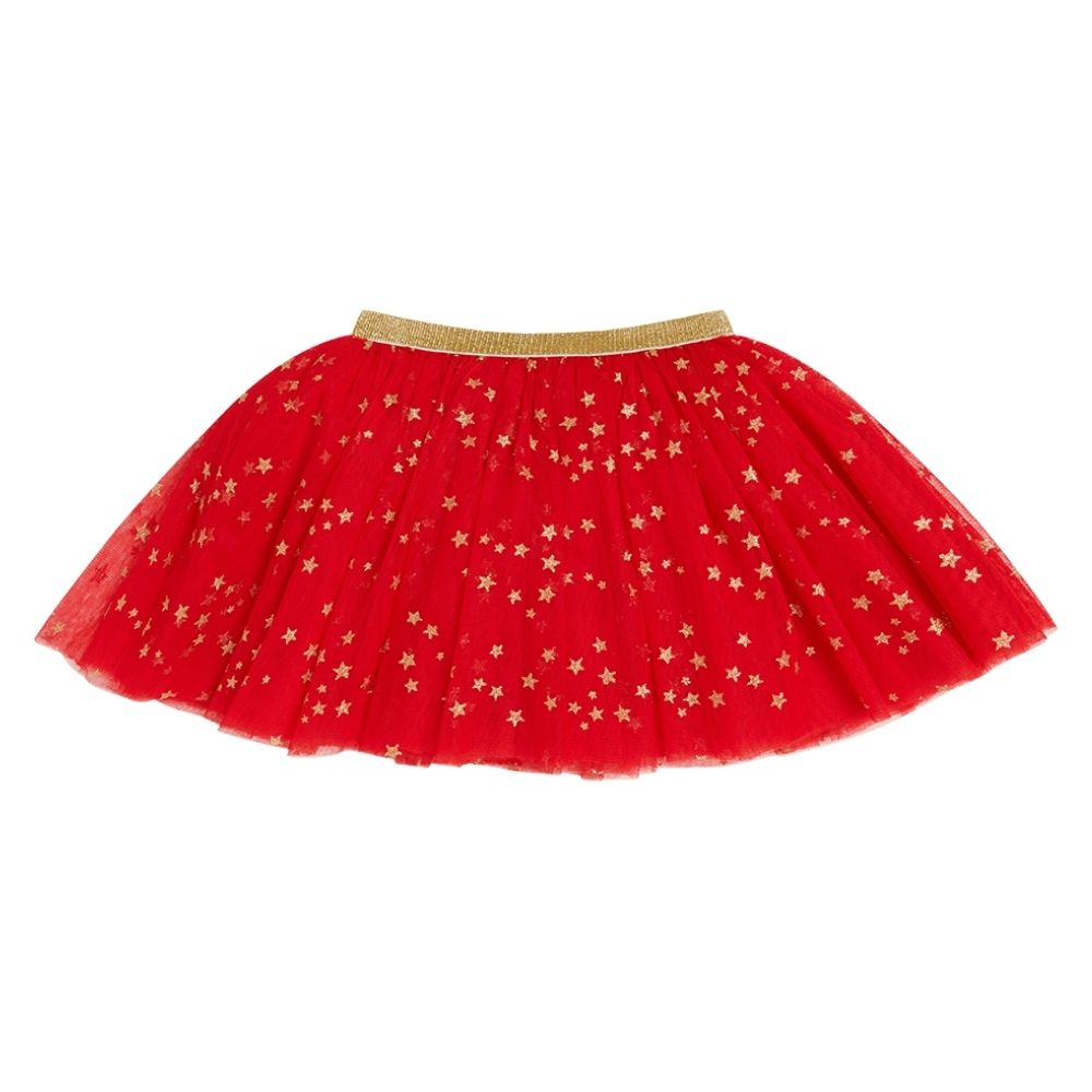 Rock Your Kid Red Star Seeker Skirt
