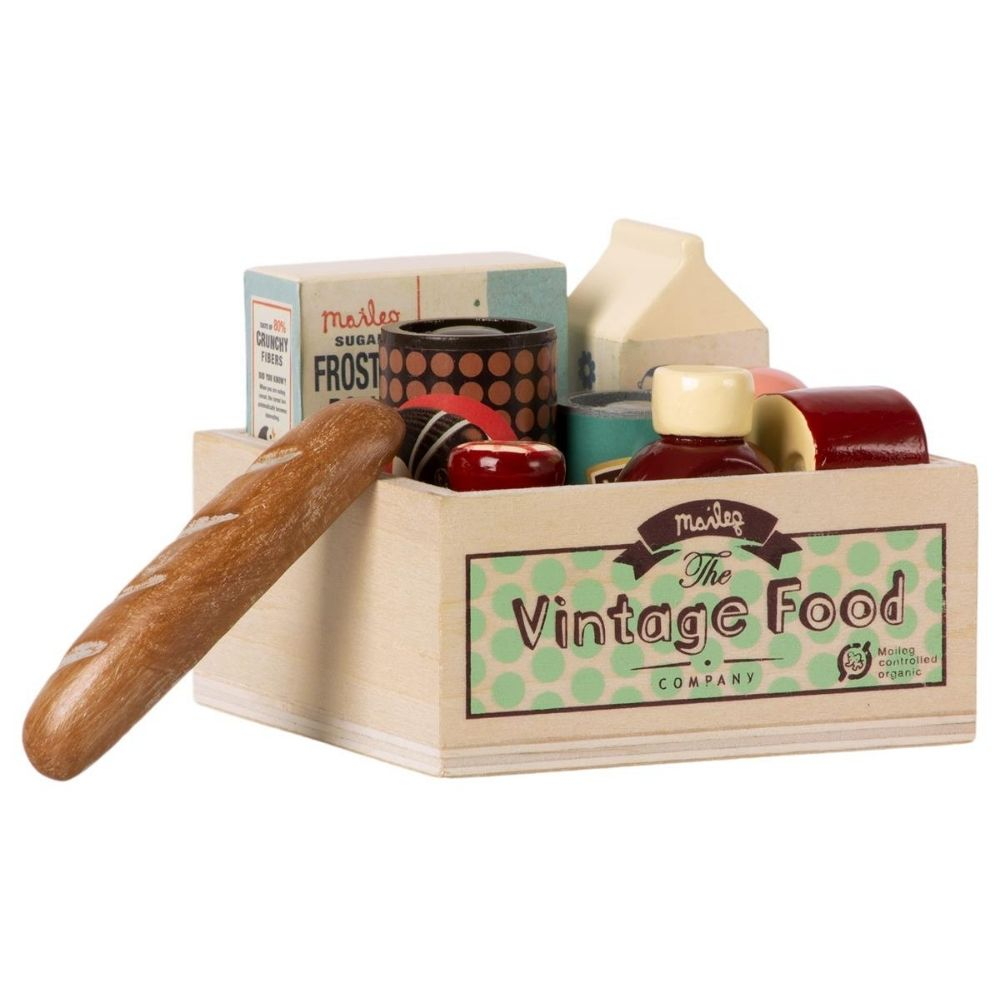 Maileg Vintage Food Grocery Box