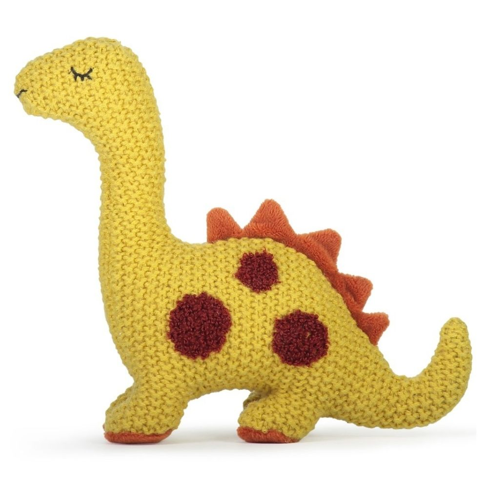 Lily & George Bessie Baby Dino Rattle