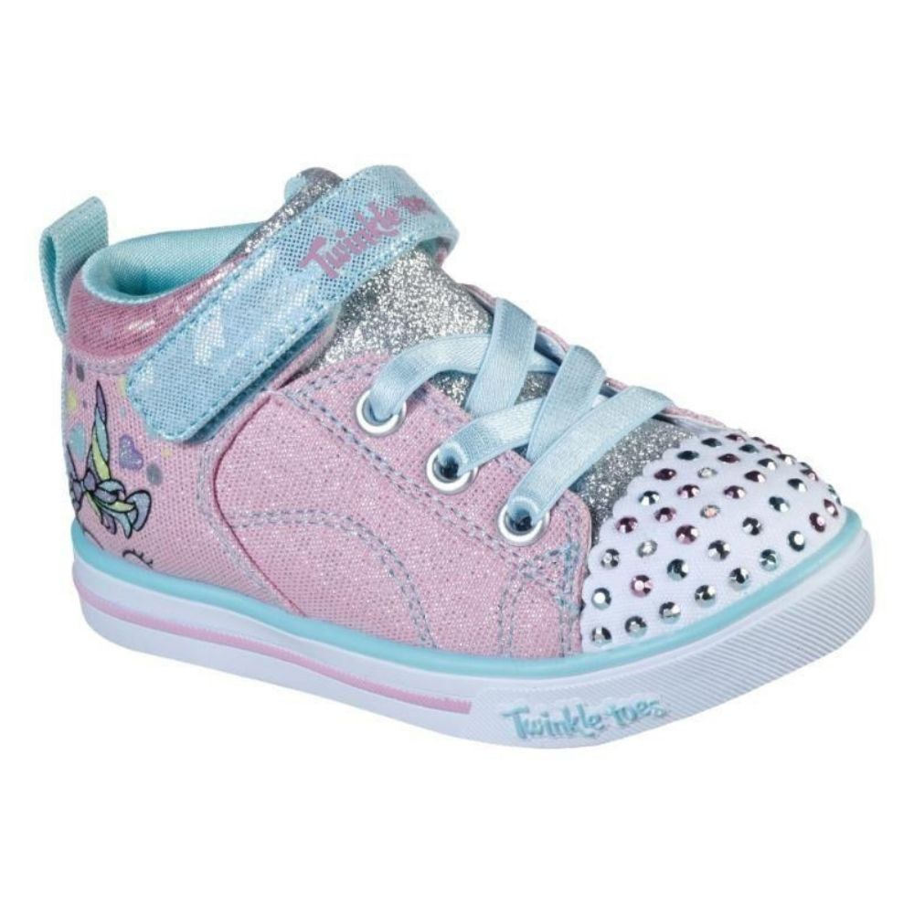 Skechers Sparkle Lite Magical Crown Boot - Toddler
