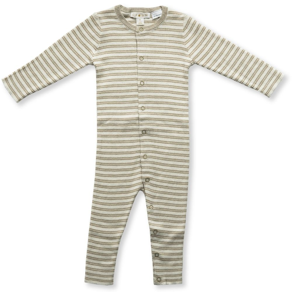 Grown Organic Ribbed Essential Jumpsuit