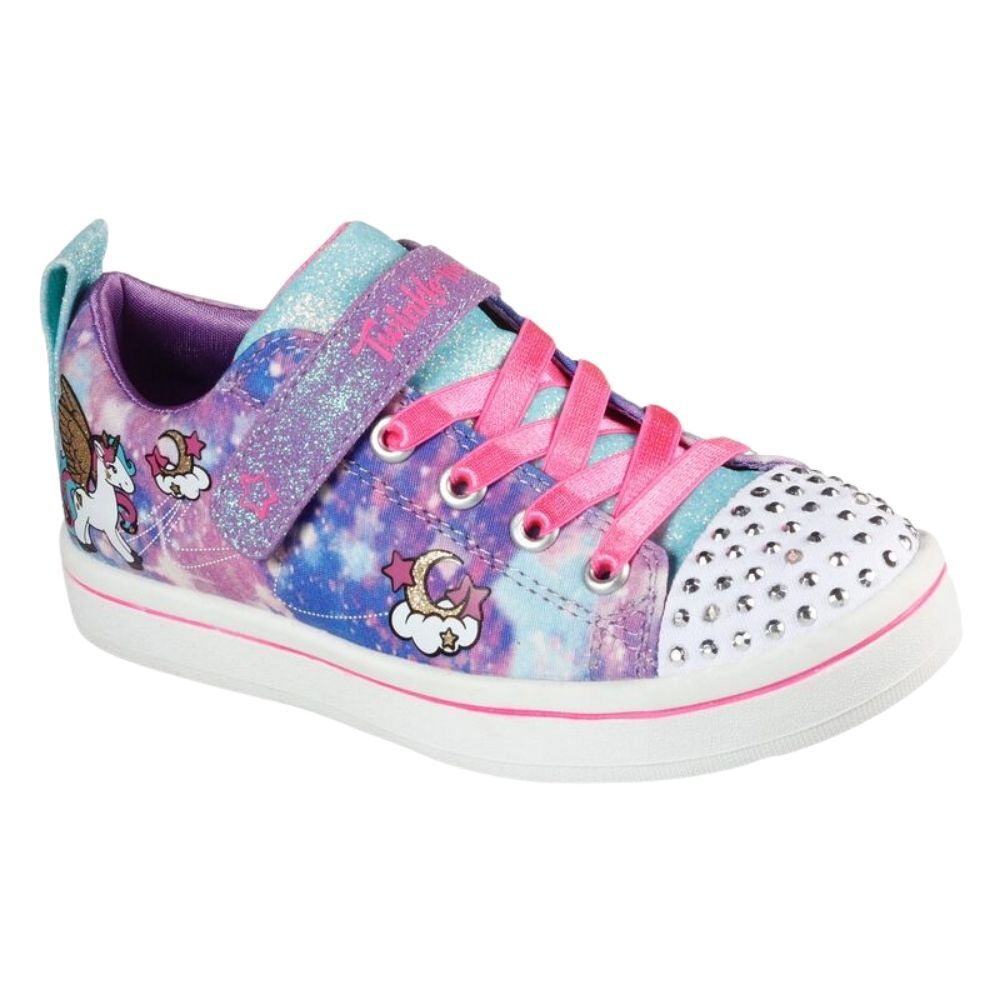 Skechers Sparkle Rayz Unicorn Moondust Shoe - Girls Footwear | Rockies ...