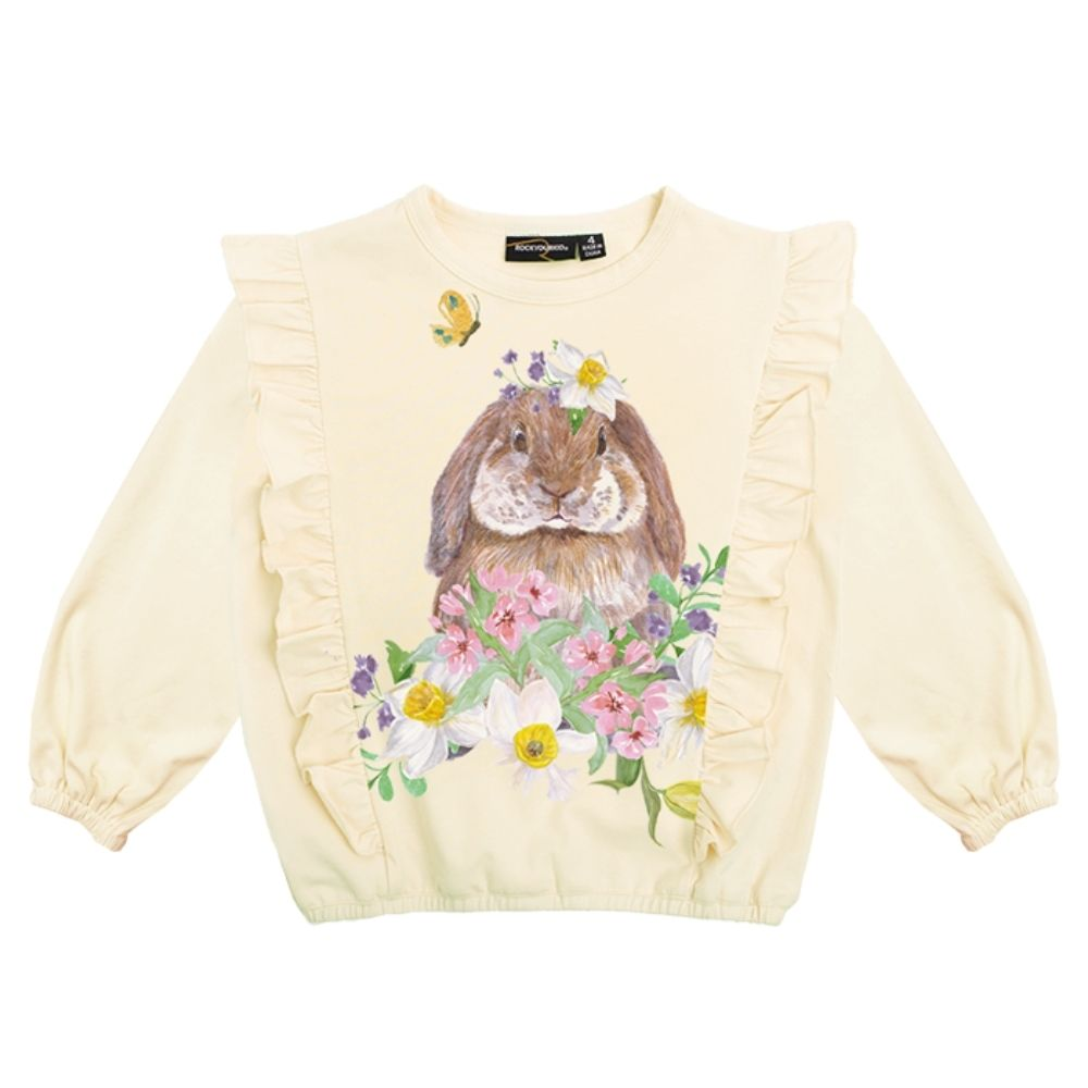 Rock Your Kid Bunny Blossom Top